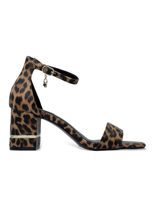 Exe - Bruna 444 - Sandale cu leopard S47004444812