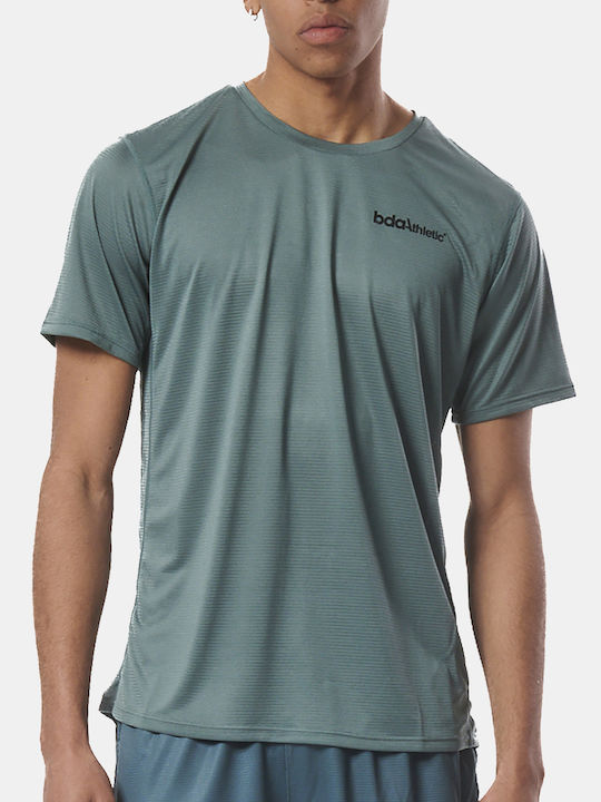 Body Action Ανδρικό Αθλητικό T-shirt Κοντομάνικο Pine Green 053430-01 ...