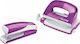 Stapler Leitz Heftgerät Punch Mini Wow Lila 55612062