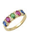 Goldring 14k Zirkon Bicolor 3079kd