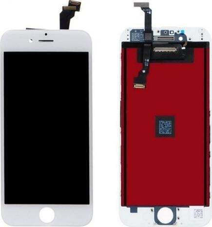 LG Οθόνη cu Touchscreen pentru iPhone 6 (Alb)