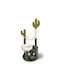 Glee Scratching Post Cat Trees Green 3 levels 49x49x125cm