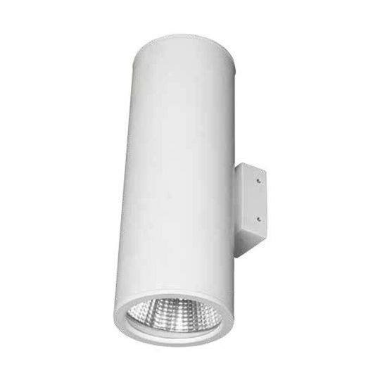 KT Lighting Up Down Wandmontiertes Außen-Spotlight LED 40W mit Warmweiß Licht Doppelstrahl