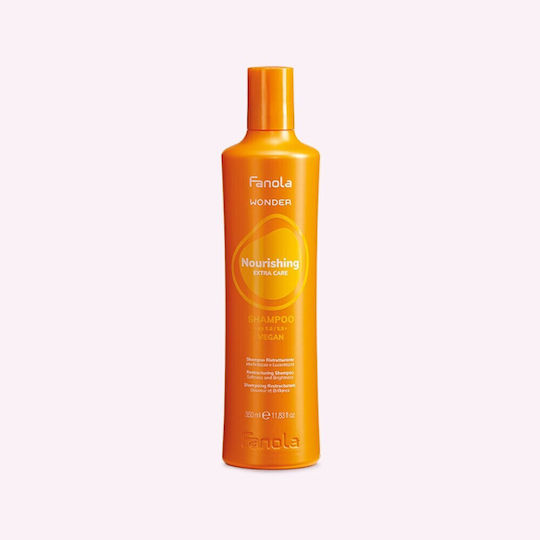 Fanola Wonder Nourishing Extra Care Σαμπουάν Αναδόμησης/Θρέψης & Ενυδάτωσης για Ταλαιπωρημένα Μαλλιά 350ml