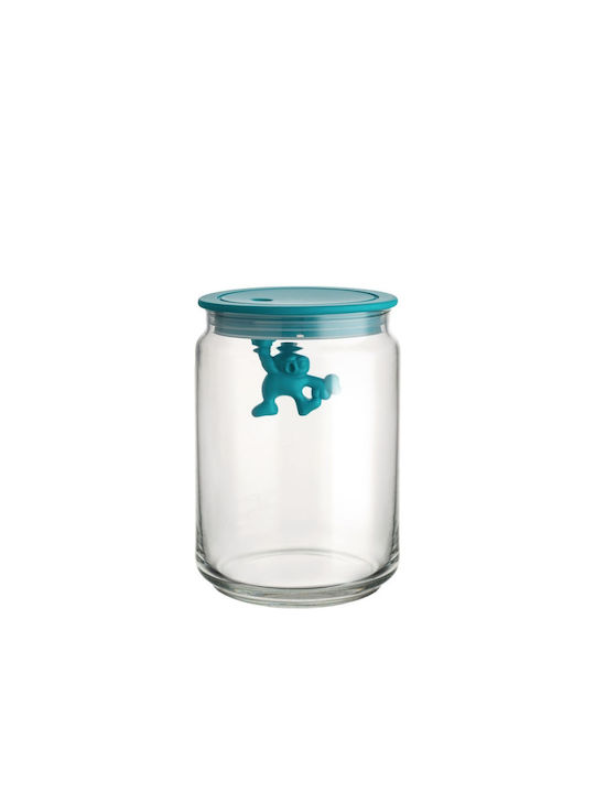 Alessi Vase General Use with Lid Glass Transparent 900ml
