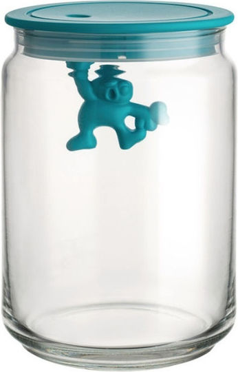 Alessi Vază Utilizare Generală Cu Capac Sticlă Transparentă 900ml
