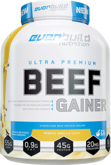 Ultra Premium Beef Gainer Протеин с Вкус Френски шейк с ванилия 2.7kg