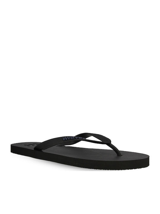 Waves Flip Flops Μαύρα