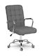 Benton Reclining Office Chair with Fixed Arms Gray Sofotel
