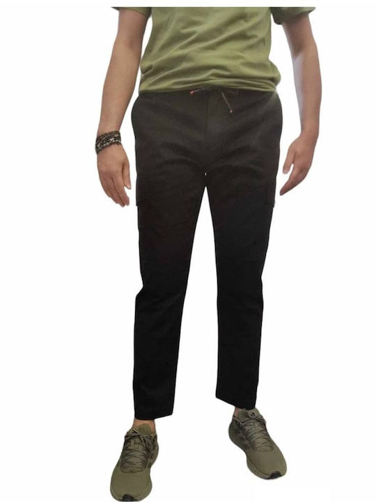 Boston Men's Trousers Cargo Black