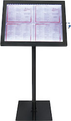 Informationsständer 4 x A4 LED-Beleuchtung 144 x 50 cm Informationsständer 4 x A4 LED-Beleuchtung 144 x 50 cm