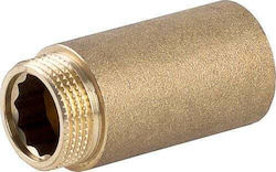 Perfexim Σύνδεση Σωλήνα Ορειχάλκινη 3/4" 101.6mm 07-220-2020-000