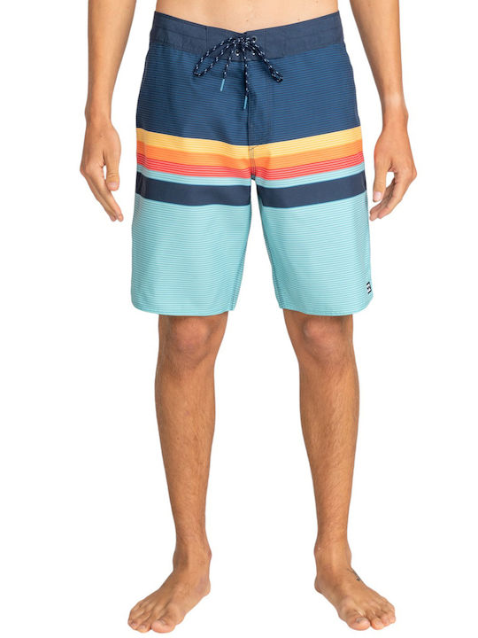 Billabong All Day Htr Men's Swimwear Shorts Blue Striped