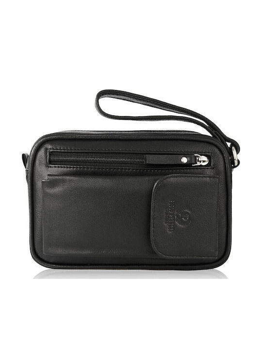 Paolo Peruzzi Leather Men's Bag Shoulder / Cros...