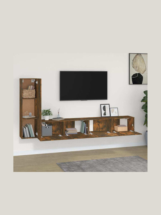 Wohnzimmer TV-Einheit Smoky Oak L100xB30cm