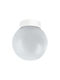 Struhm Plastic Spot Încorporat cu Soclu E27 Alb 1buc