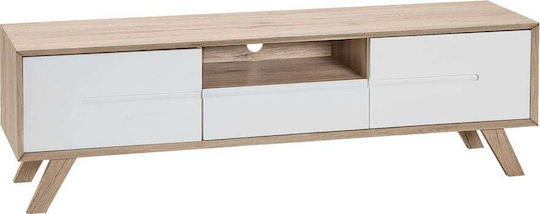 TV-Möbel Hölzernes Grün L150xB40xH45cm