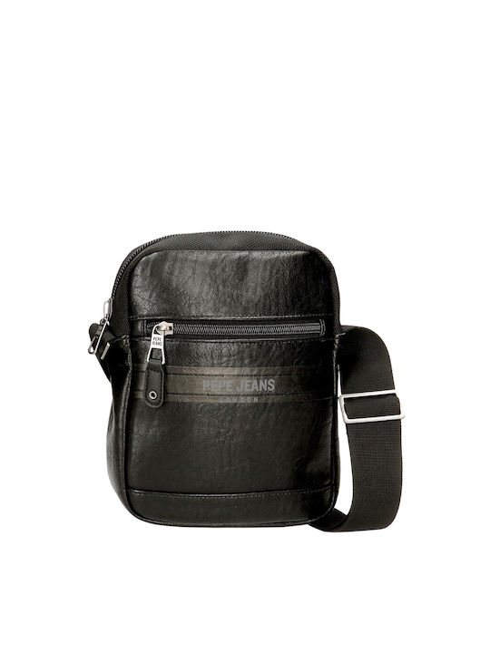 Pepe Jeans Herrentasche Schulter / Crossbody Schwarz