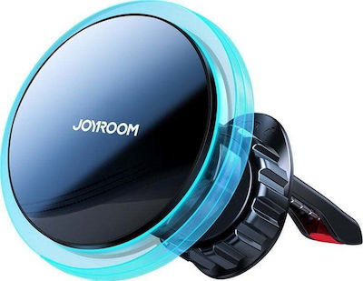 Joyroom Mobile Phone Holder Car with Magnet and Wireless Charging Silver