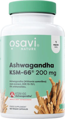 Osavi Ashwagandha Ksm-66 200mg 60 veg. caps 60 caps