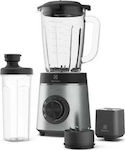 AEG Blender for Smoothies with Glass Jug 1.5lt 1400W Inox