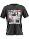 Horror Movie T-shirt Schwarz Baumwolle
