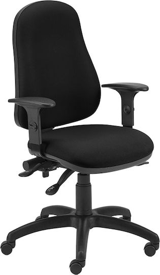 Office Products Thassos Office Chair with Recline Black