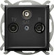 Ospel Radio Antenna Socket Terminal in Black color GPA-US/m/33
