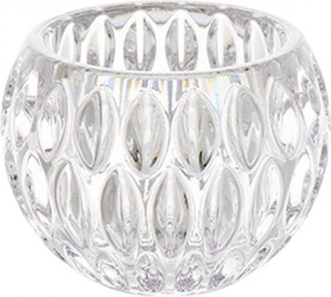 Ready Decorative Vase Transparent 6.7x6.7x6cm