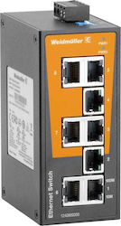 Weidmuller IE-SW-BL08-8TX Неуправляем L2 Weidmuller IE-SW-BL08-8TX Неуправляем L2