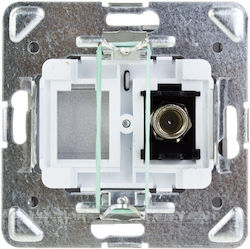 Ospel TV Antenna Socket in White color GPA-1YF/...