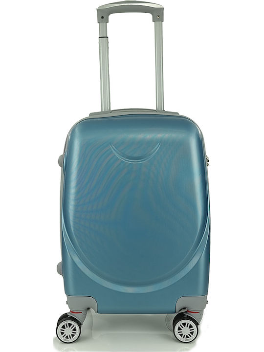 Playbags Βαλίτσα Ταξιδίου Καμπίνας Σκληρή Γαλάζ...