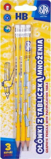 Astra Pencils Astra Multiplication Table 3 Pieces