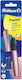 Pelikan Twist Neon Plum Pen Ergonomic Grip Cardboard Box