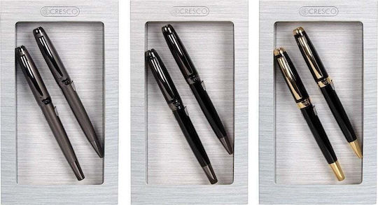 Cresco Fountain Pen + Symphony Pen In Gift Box