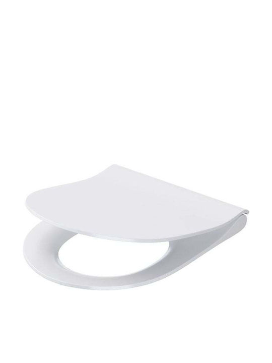 Cersanit Bidet Plastic Toilet Slim Seat White 36cm