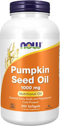 Now Foods Pumpkin Seed Oil 1000mg 200 μαλακές κάψουλες