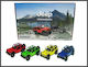 Hippo Jeep Wrangler 2018 4 Colors 1:34 Hxkt230