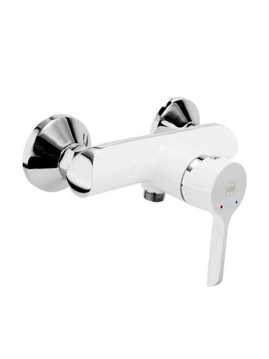 Mixing Shower Shower Faucet White
