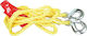 Vorel Car Towing Equipment with Tensile Strength up to 2.5 Tons 4m in Yellow Color