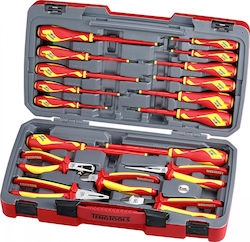 Teng Tools Set De Clești Laterali Pentru Electricieni Lungime 150mm 18 Bucăți 17870-0100