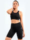 Schulung Frauen-Set mit Fahrrad Leggings Black