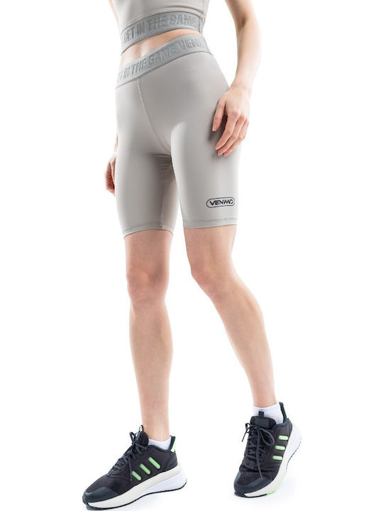 Women's Training Legging Shorts BEIGE