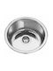 Deante Twist Ένθετος Νεροχύτης Inox Μ48xΠ48cm Ασημί