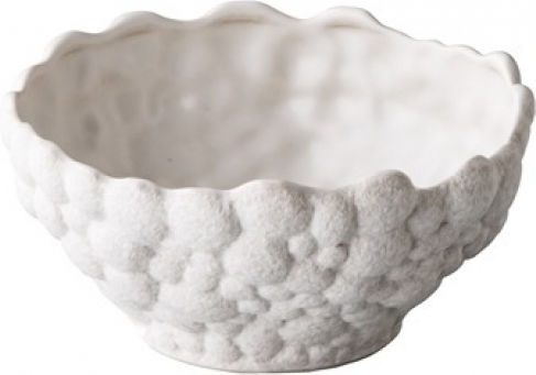 Ready Ceramic Salad Bowl White 14.5x14.5x7cm