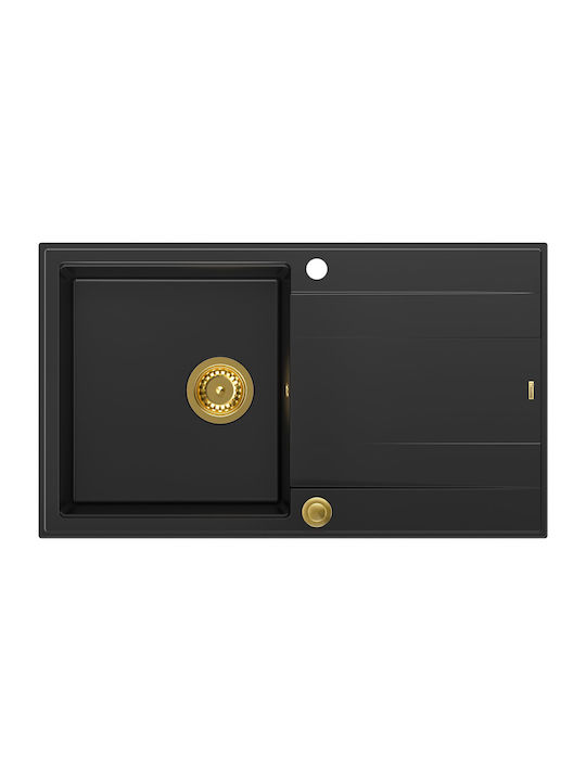 GraniteQ Evan 111 Drop-In Мивка от Синтетичен Г...