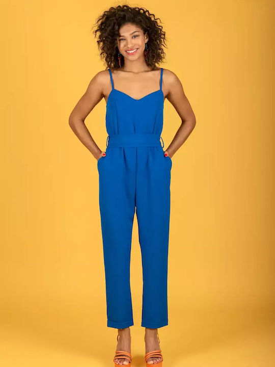 Chaton Women's One-piece Suit Blue