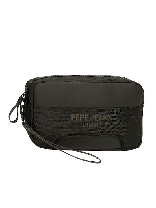 Toiletry Bag Bromley in Black color 24.5cm