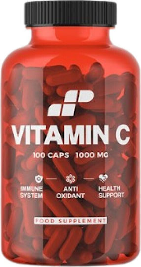 Muscle Power Vitamin C Витамин за Кожата & Антиоксидантно действие 1000мг 100 капси