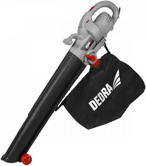 Dedra Blower / Vacuum Handheld Electric 3000W with Volume Control & Maximum Air Speed 260km/h